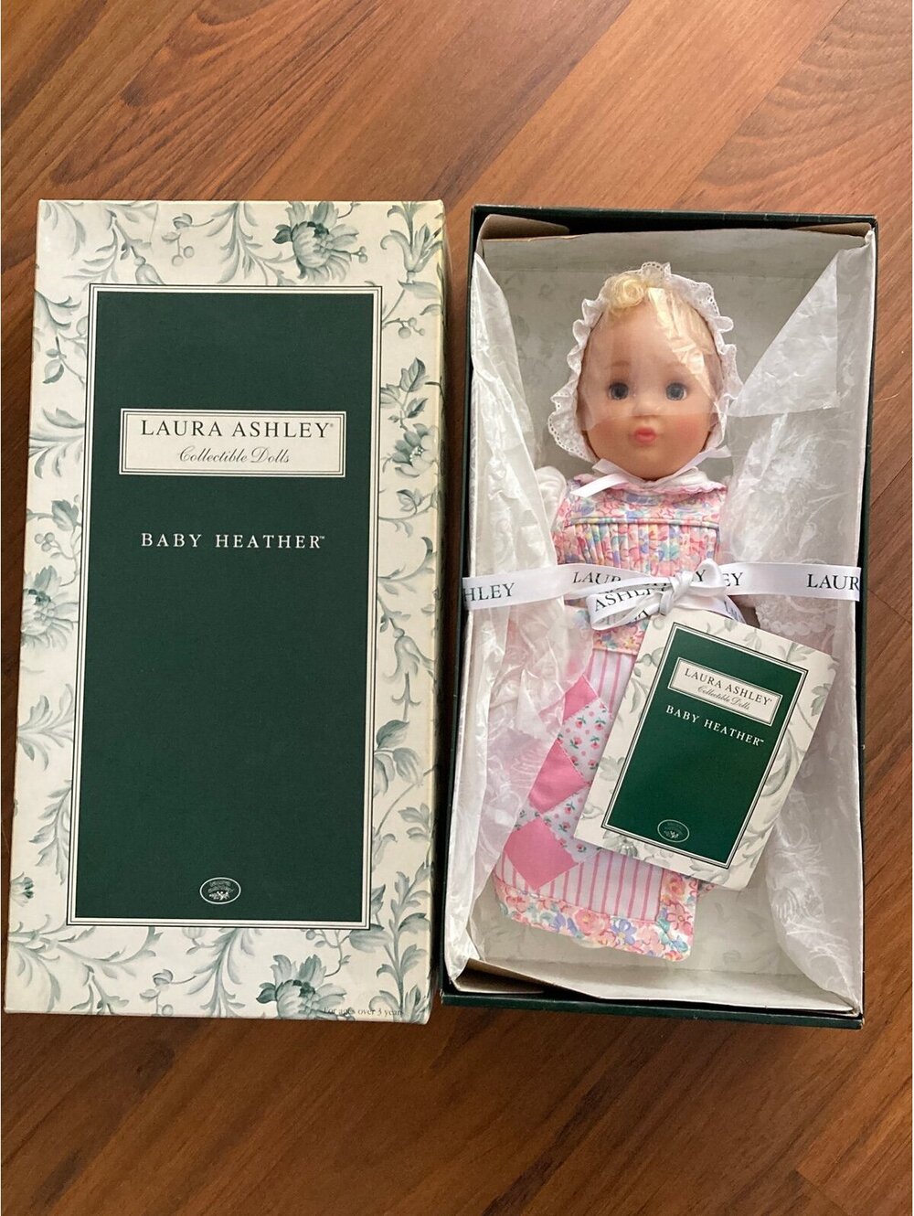 Laura Ashley baby Heather NIB doll